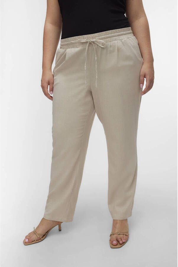 Vero Moda Curve Comfortbroek VMJESMILO ANKLE PANTS WVN GA NOOS CUR