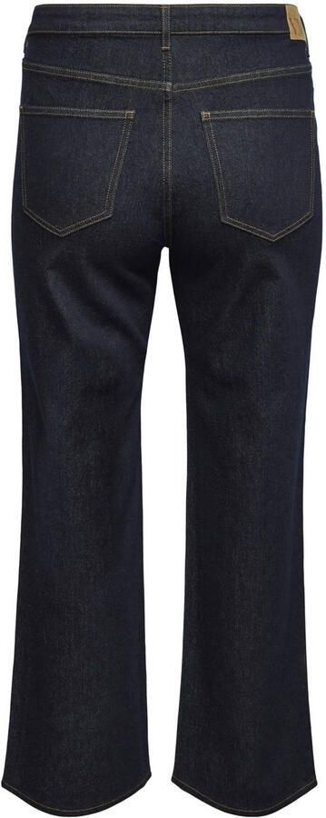 VERO MODA CURVE wide leg jeans dark blue denim