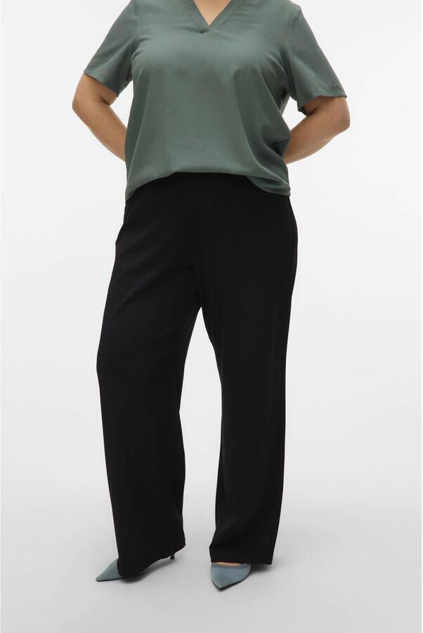 Vero Moda Curve Pantalon VMCBERLIN ZAMIRA MW WIDE PANT CUR - Foto 2
