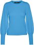 Vero Moda Trui met ronde hals VMHOLLYKARISPUFF LS O-NECK PULLOV GA BOO - Thumbnail 1