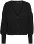 Vero Moda Regular fit gebreid jack met sierknopen model 'LEA' - Thumbnail 1