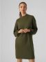 Vero Moda Gebreide jurk VMNANCY LS FUNNELNECK DRESS GA NOOS - Thumbnail 1