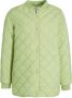 VERO MODA GIRL quilted zomerjas VMHAYLE groen Meisjes Polyester Ronde hals 140 - Thumbnail 1