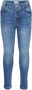 VERO MODA GIRL skinny jeans VMAVA medium blue denim Blauw Effen 116 - Thumbnail 1