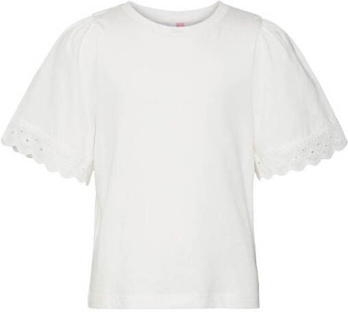 VERO MODA GIRL T-shirt VMPANNA wit