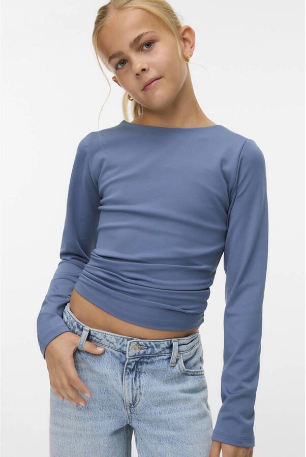 VERO MODA GIRL blousetop blauw
