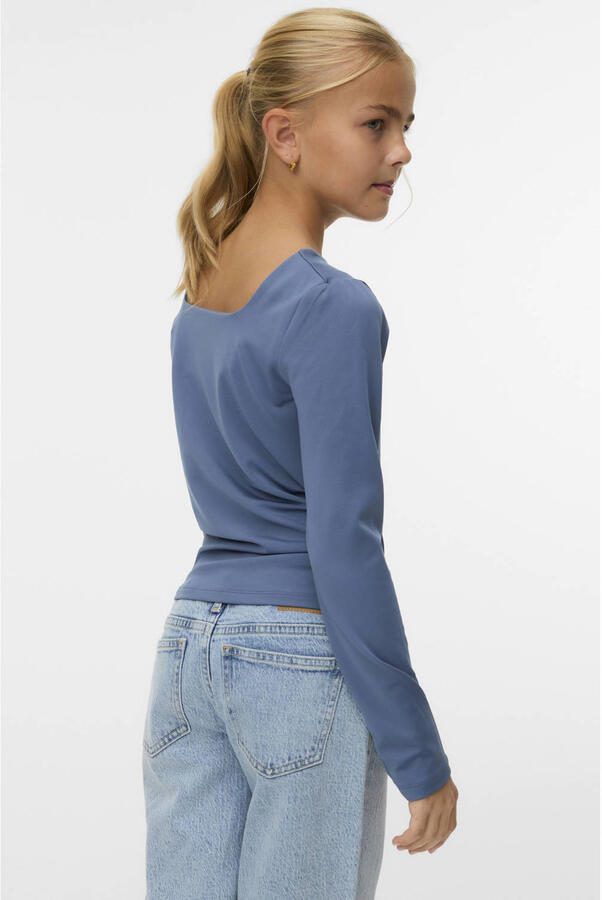 VERO MODA GIRL blousetop blauw - Foto 2