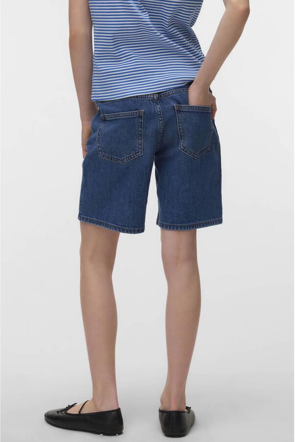 VERO MODA GIRL short medium blue denim - Foto 2