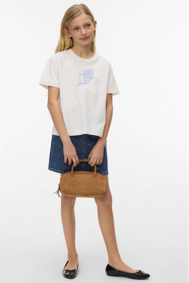 VERO MODA GIRL spijkerrok medium blue denim