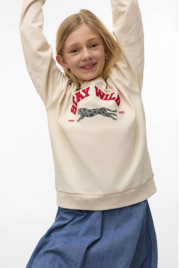 VERO MODA GIRL sweater ecru - Foto 2