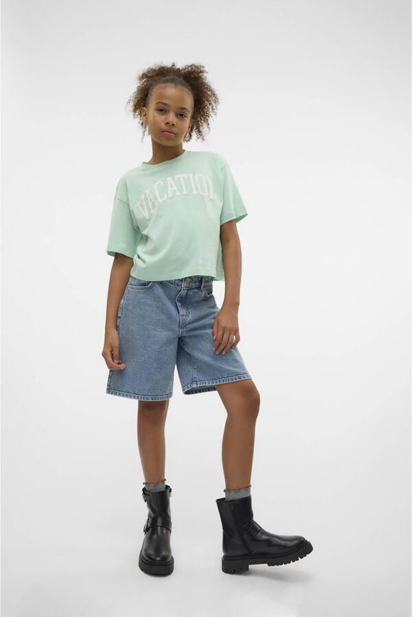 VERO MODA GIRL T-shirt groen