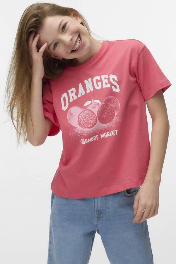 VERO MODA GIRL T-shirt rood - Foto 2