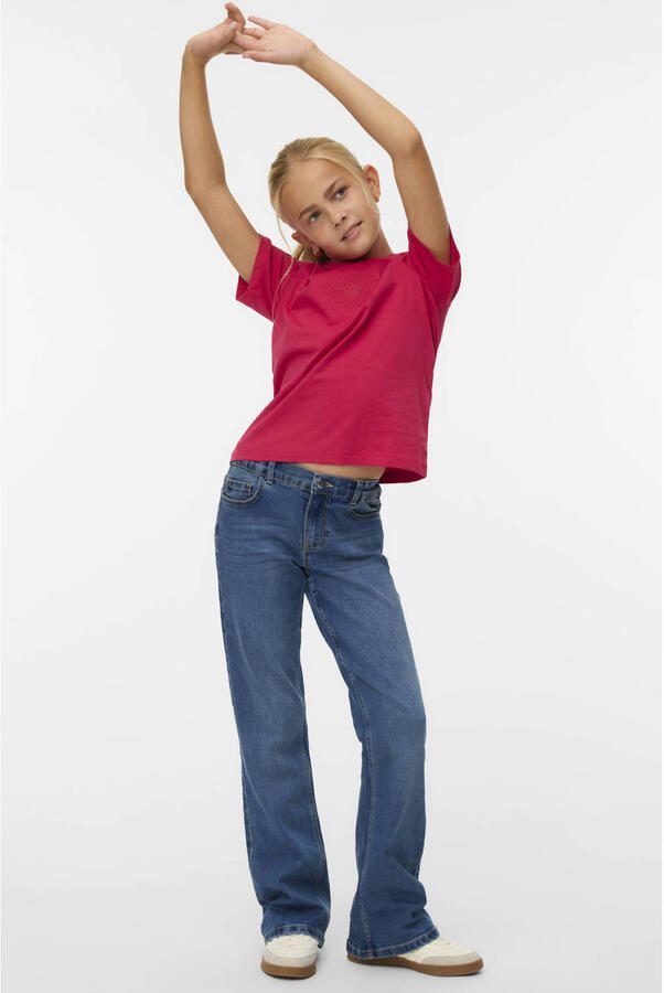 VERO MODA GIRL T-shirt roze