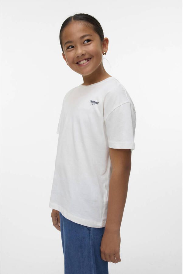 VERO MODA GIRL T-shirt wit - Foto 3