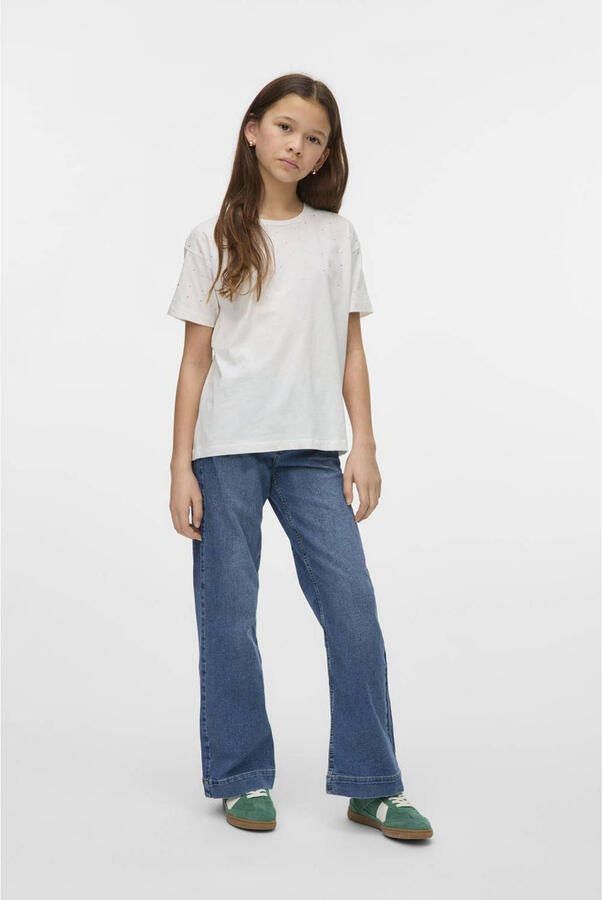 VERO MODA GIRL T-shirt wit - Foto 3
