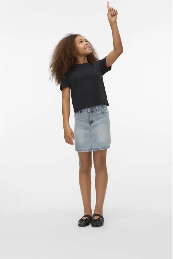 VERO MODA GIRL T-shirt zwart