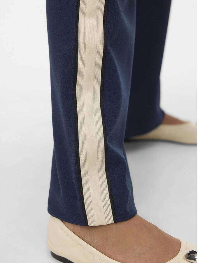 VERO MODA GIRL wide leg casual broek donkerblauw - Foto 2
