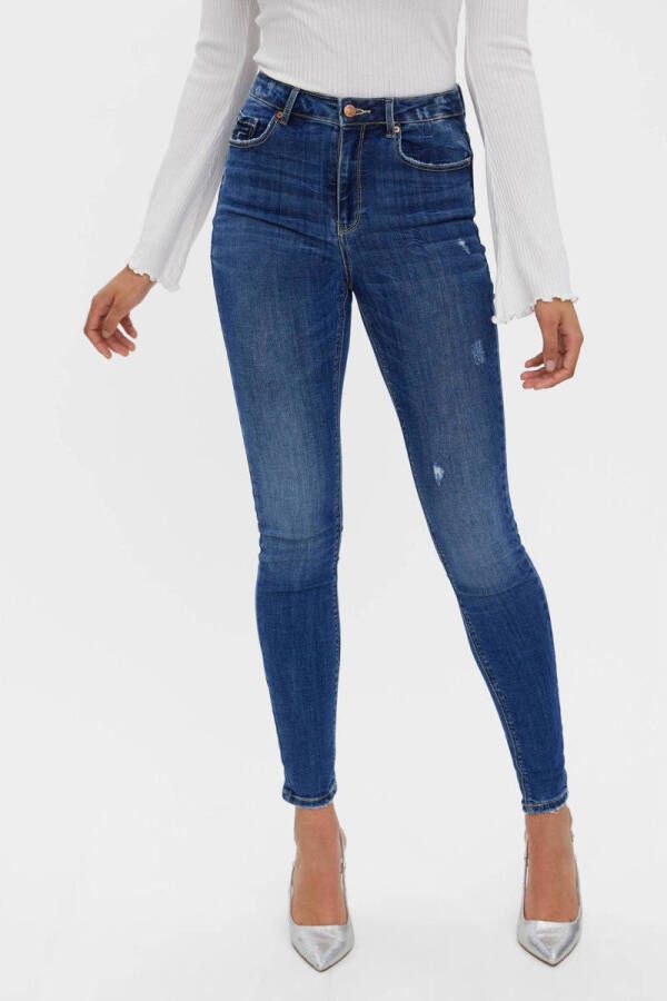 Vero Moda Dames skinny jeans Sophia Destr Hr J Li388 Blue Dames