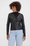 Vero Moda Vmriafavo 22 Short Coated Jacket NO: Black | Freewear Zwart Dames - Thumbnail 1