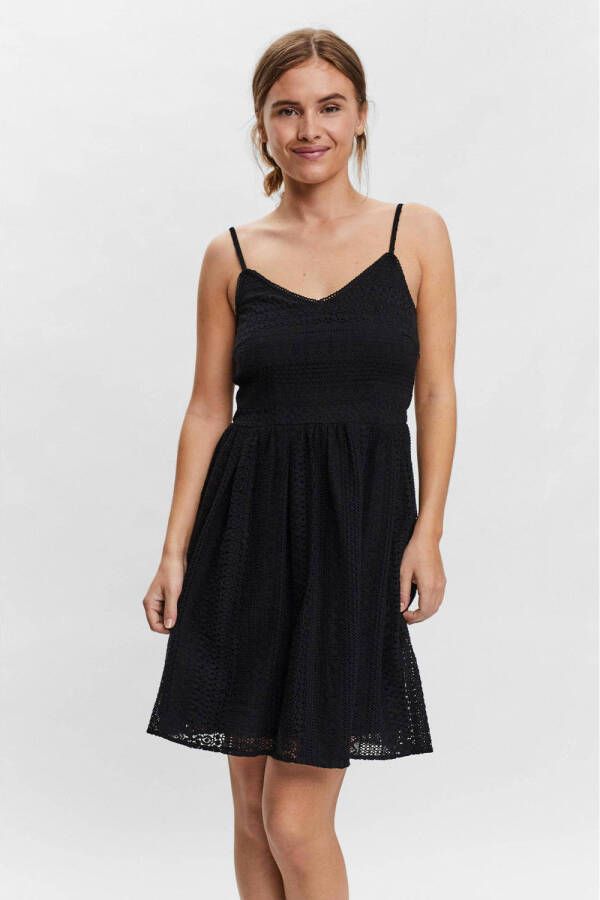 Vero Moda Jurk met bandjes VMHONEY LACE PLEATED SINGLET DRESS WVN