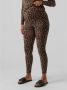 VERO MODA MATERNITY skinny zwangerschapslegging VMMINA met panterprint zwart bruin - Thumbnail 1