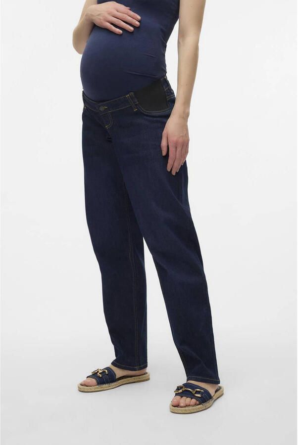 VERO MODA MATERNITY low waist zwangerschaps loose jeans VMMZOA medium blue denim XXL