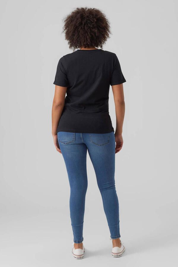 VERO MODA MATERNITY skinny zwangerschapsjeans VMMTANYA medium blue denim Blauw Dames Stretchdenim XL - Foto 2