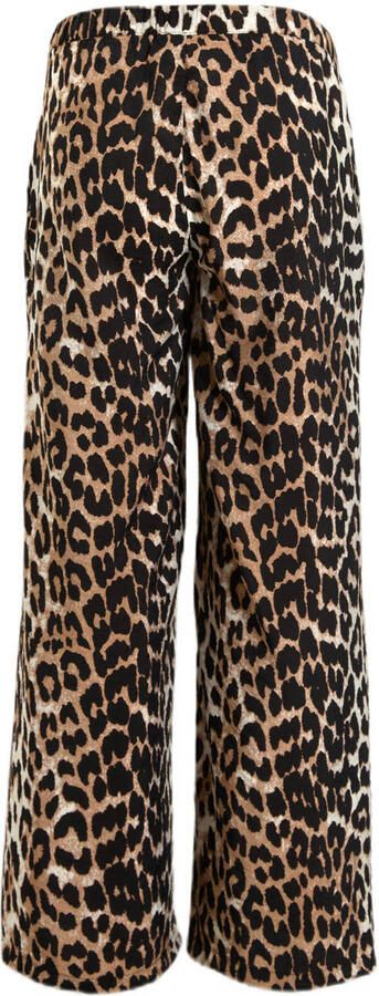 VERO MODA MATERNITY wide leg regular waist zwangerschaps casual broek bruin