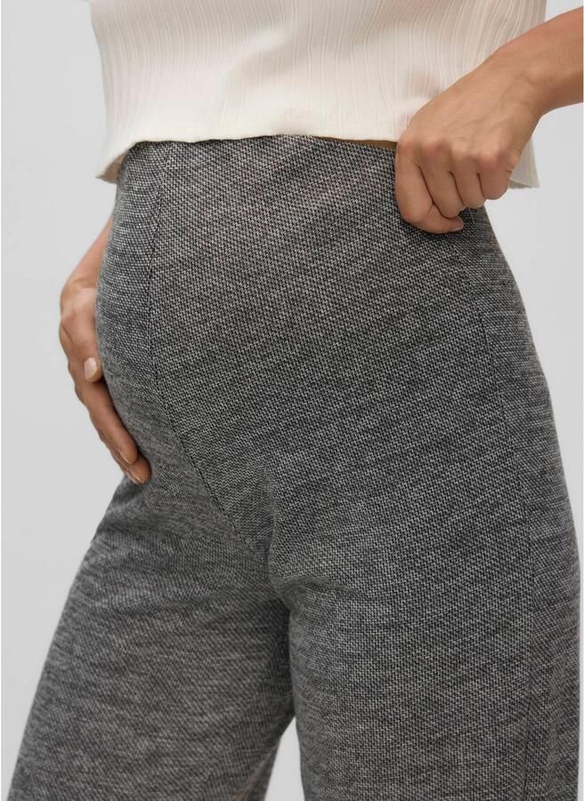 VERO MODA MATERNITY wide leg zwangerschapsbroek grijs - Foto 2