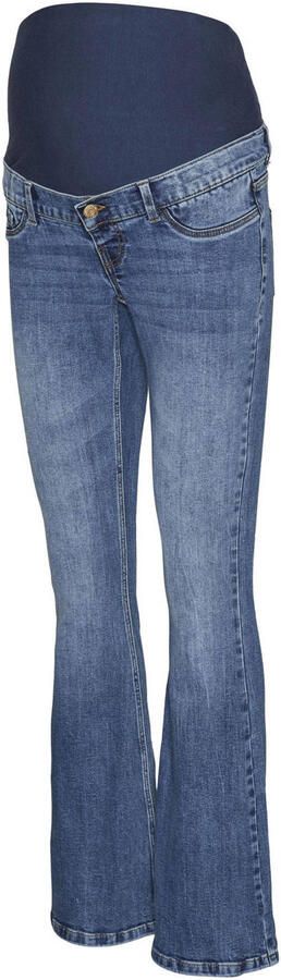 VERO MODA MATERNITY zwangerschaps flared jeans VMMSIGI medium blue denim