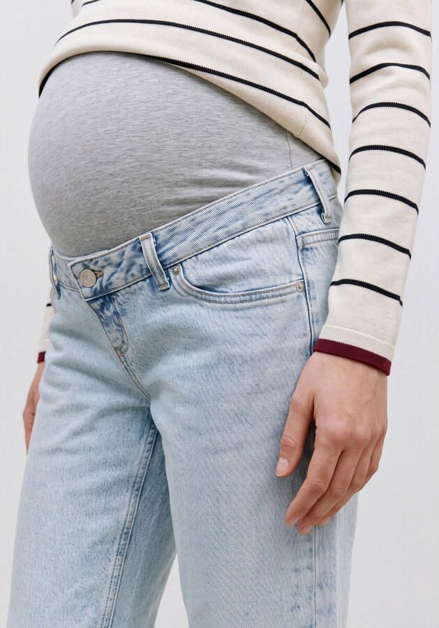 VERO MODA MATERNITY zwangerschaps mom jeans light blue denim - Foto 2