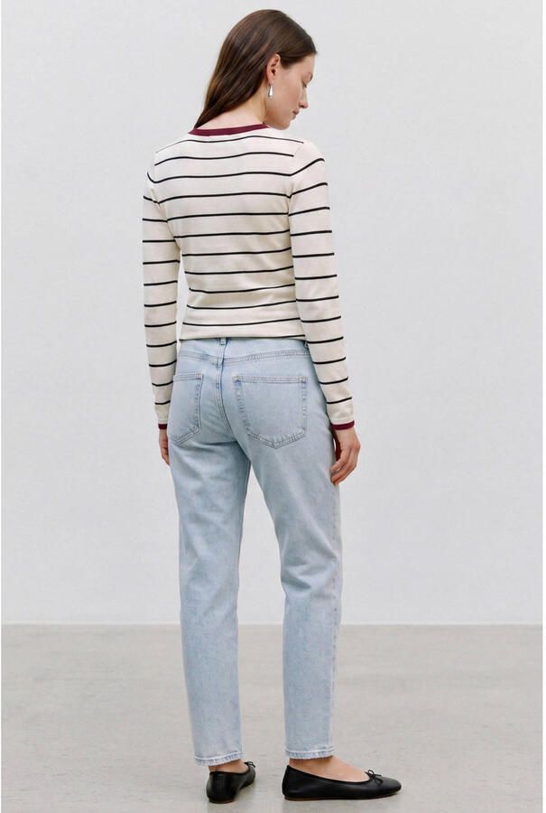 VERO MODA MATERNITY zwangerschaps mom jeans light blue denim - Foto 3