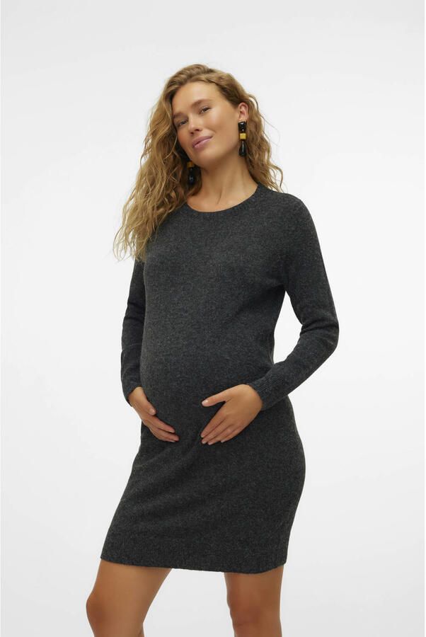 VERO MODA MATERNITY zwangerschapsjurk antraciet