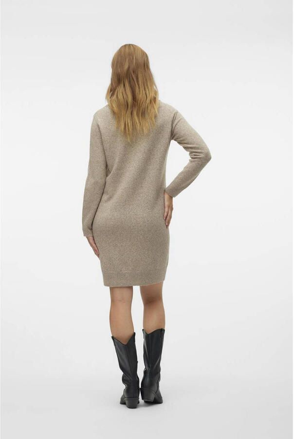 VERO MODA MATERNITY zwangerschapsjurk beige