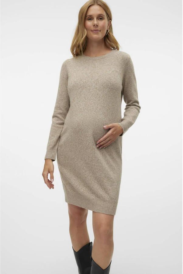 VERO MODA MATERNITY zwangerschapsjurk beige - Foto 2