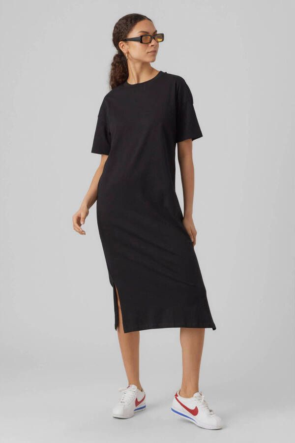 Vero Moda Zomerjurk VMMOLLY SS OVERSIZE CALF DRESS NOOS
