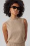 VERO MODA top VMCIRA met textuur beige - Thumbnail 1