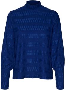Vero Moda Vmgry LS High Neck TOP JRS Sodalite Blue | Freewear Blauw Dames