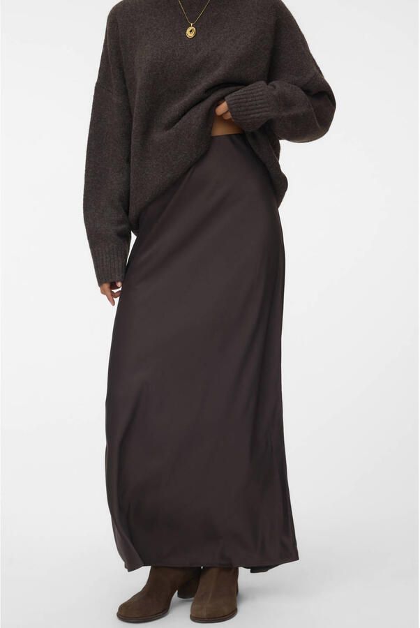 Vero Moda Uitlopende maxi-rok met elastische band model 'MERLE'