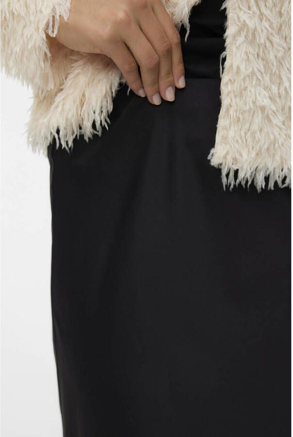 Vero Moda Uitlopende midirok met elastische band model 'MERLE' - Foto 2