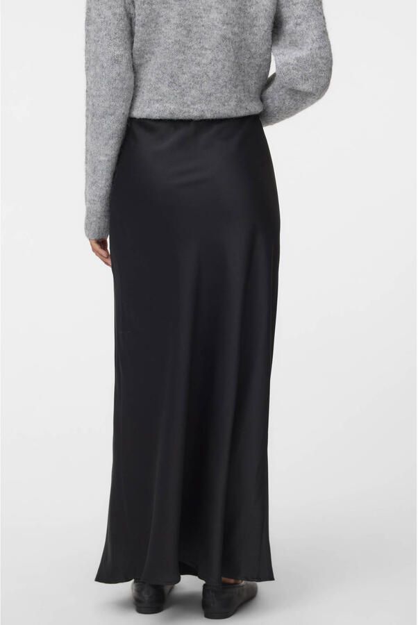 Vero Moda Uitlopende maxi-rok met elastische band model 'MERLE' - Foto 3