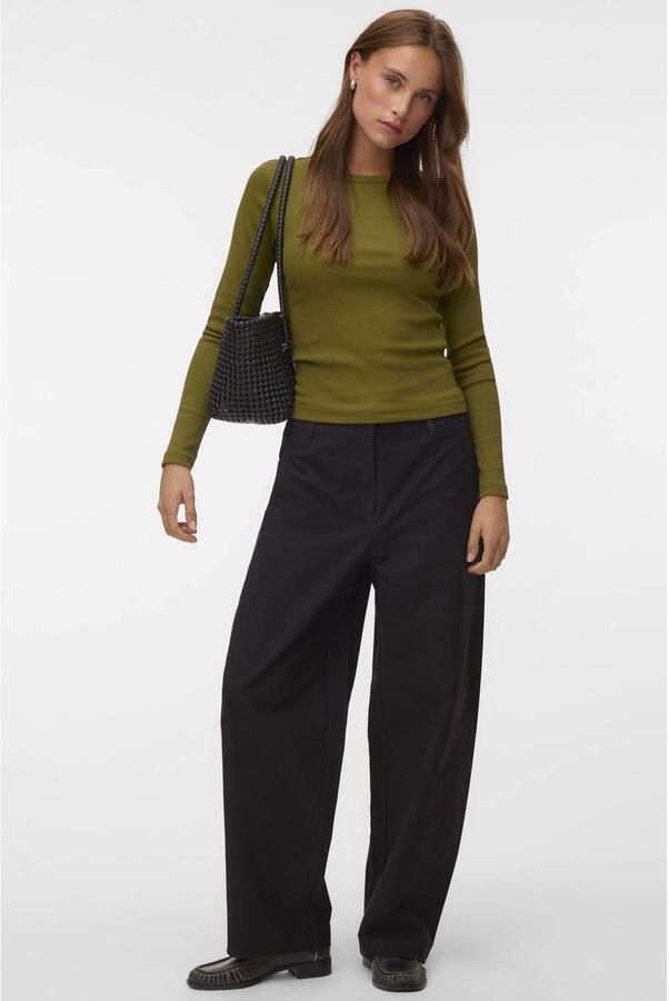 VERO MODA aansluitende top groen