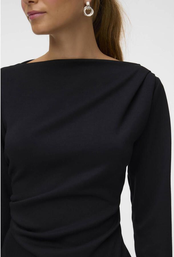 VERO MODA asymmetrische top zwart - Foto 2