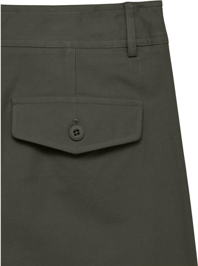 VERO MODA barrel casual broek donkergroen - Foto 2