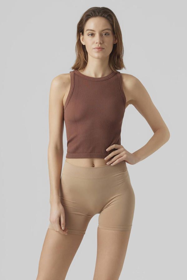 Vero Moda Beige Polyamid Shorts Lente Zomer Collectie Beige Dames - Foto 2