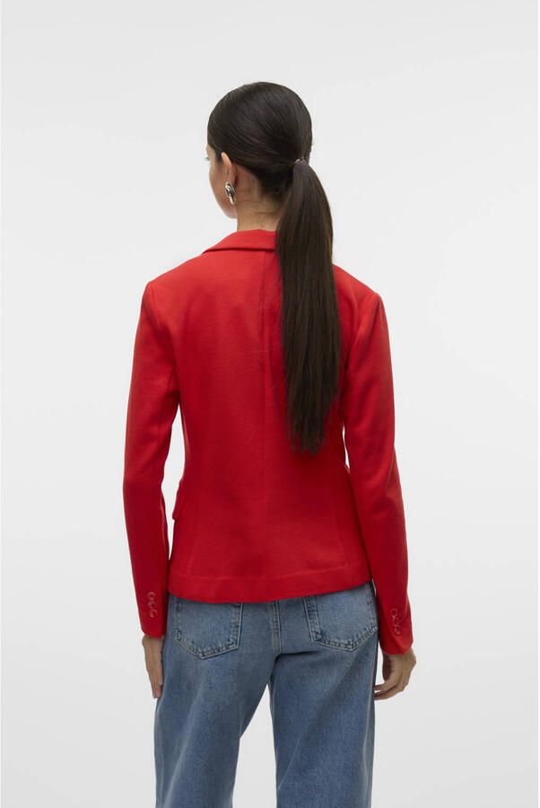 Vero Moda Regular fit blazer met katoen model 'JULIA'