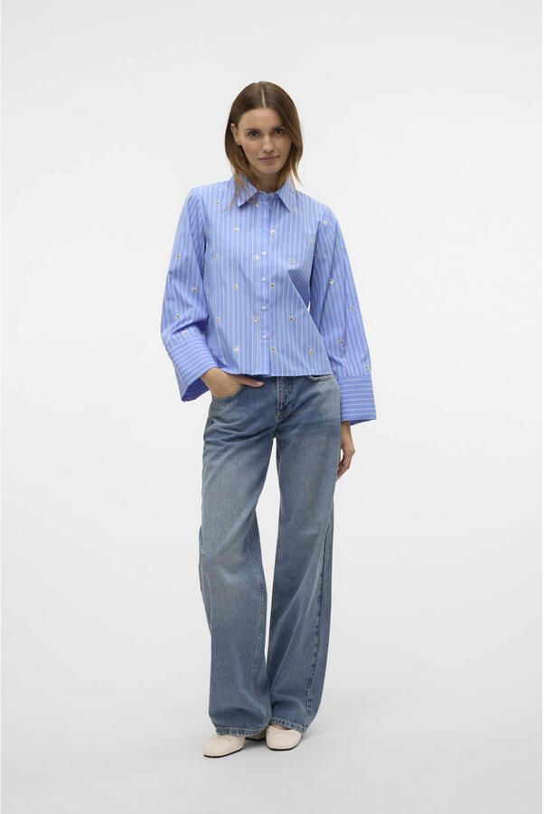 Vero Moda Leila Blouse Dames - Foto 2