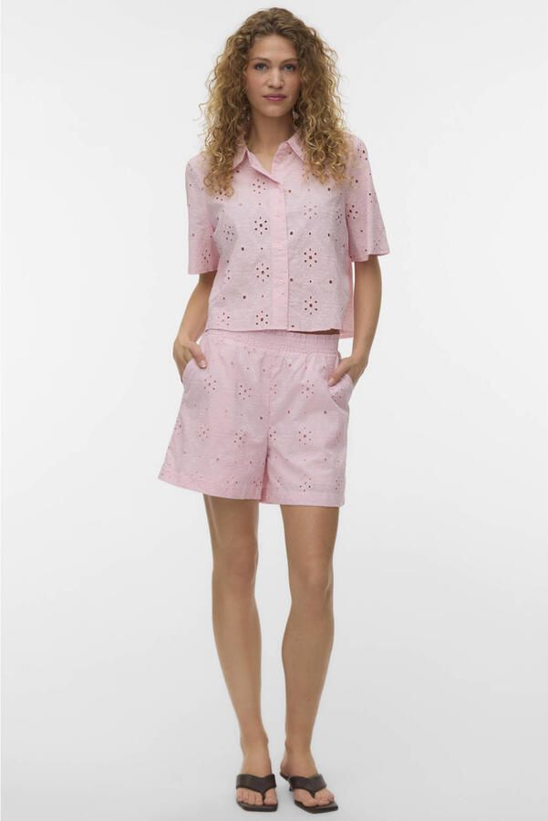 VERO MODA blouse lichtroze - Foto 3