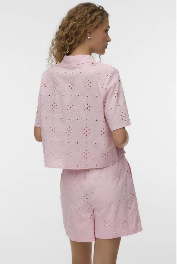 VERO MODA blouse lichtroze - Foto 2