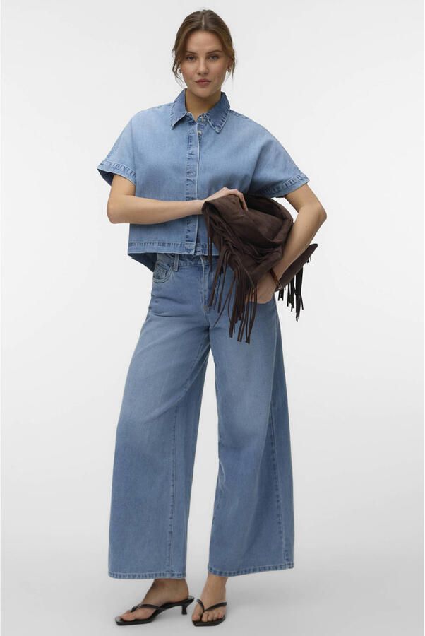 Vero Moda Ingeborg Denim Overhemd Dames